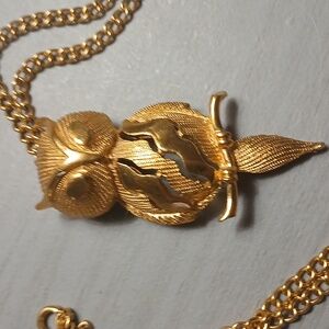 Vintage Trifari Own Pendant Necklace